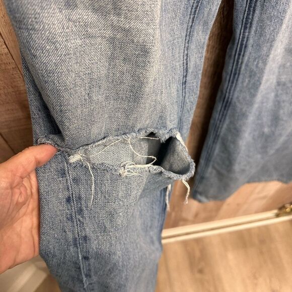 PISTOLA Bobbie mid rise loose straight leg with crossover - Picture 13 of 15